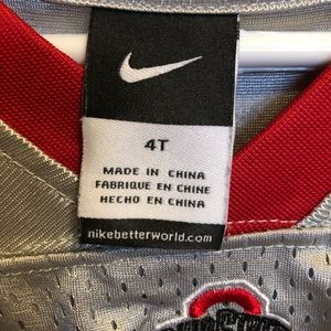 Nike Shirts & Tops - Nike size 4T Jersey. Ohio State Nike Shirts & Tops - Nike size 4T Jersey. Ohio State